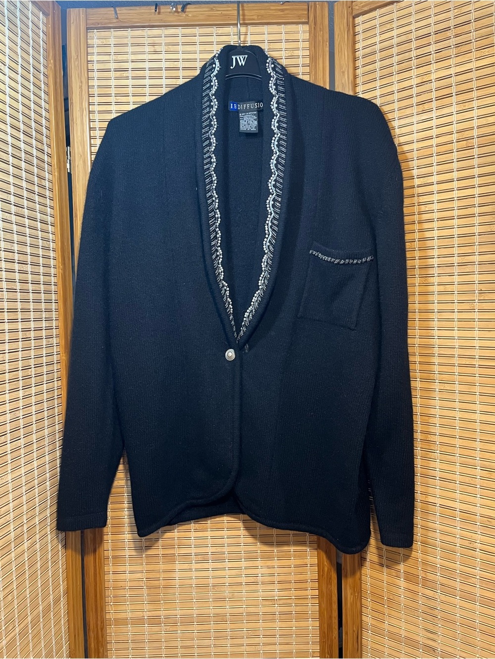 Genuine Vintage evening cardigan sweater from the brand I.B. Diffusion.